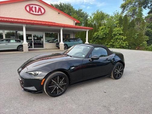 Jet Black Mica 2025 Mazda MX-5 Miata Grand Touring