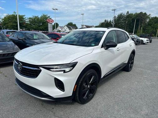 White Frost Tri-Coat 2023 Buick Envision Preferred