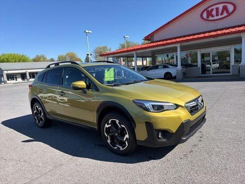 Plasma Yellow Pearl 2021 Subaru Crosstrek Limited