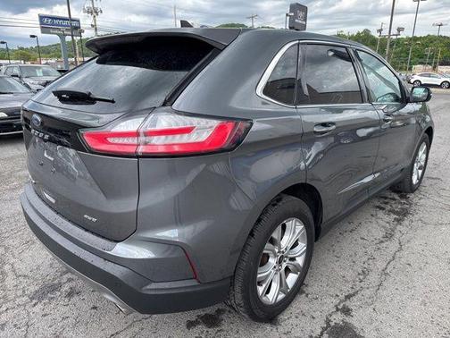 Carbonized Gray Metallic 2024 Ford Edge Titanium
