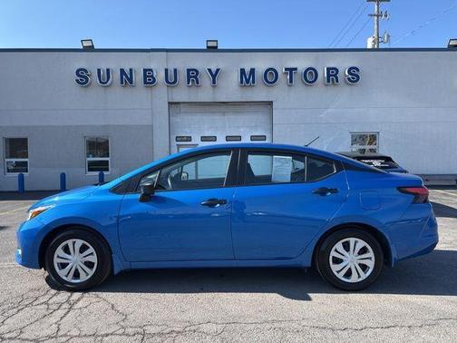 Electric Blue Metallic 2024 Nissan Versa S