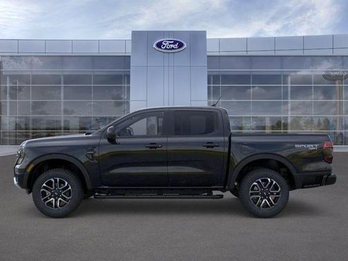 Shadow Black 2026 Ford Ranger Lariat