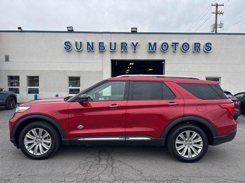Rapid Red Metallic Tinted Clearcoat 2021 Ford Explorer King Ranch