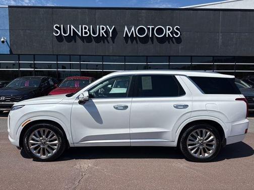 Hyper White 2020 Hyundai PALISADE Limited