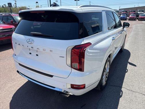 Hyper White 2020 Hyundai PALISADE Limited