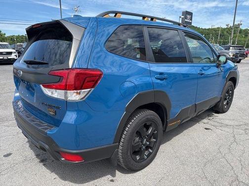 Geyser Blue 2022 Subaru Forester Wilderness