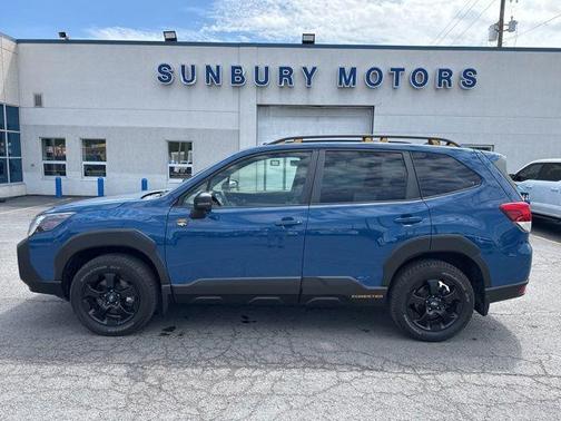 Geyser Blue 2022 Subaru Forester Wilderness