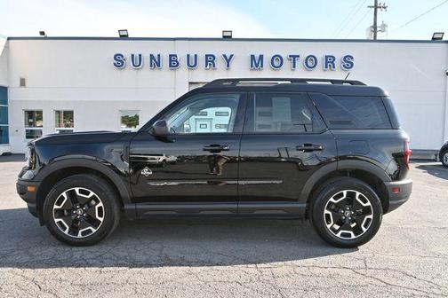 Shadow Black 2022 Ford Bronco Sport Outer Banks