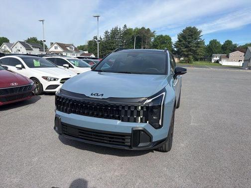 Heritage Blue 2026 Kia Sportage Hybrid X-Line