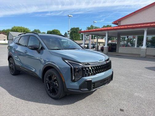 Heritage Blue 2026 Kia Sportage Hybrid X-Line