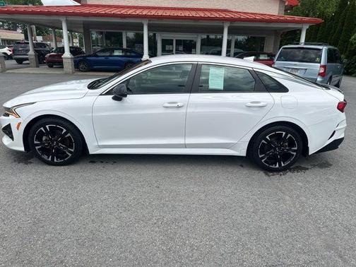 Glacial White Pearl 2021 Kia K5 GT-Line