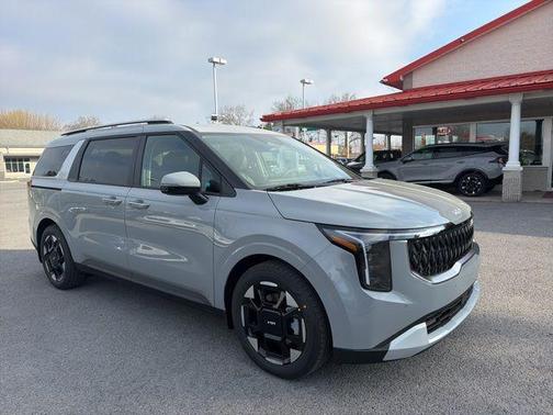 Ivory Silver 2026 Kia Carnival EX