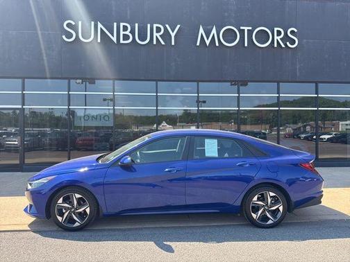 Intense Blue 2023 Hyundai ELANTRA SEL