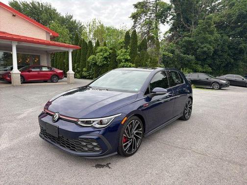 Atlantic Blue 2024 Volkswagen Golf GTI 2.0T Autobahn
