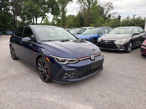 Atlantic Blue 2024 Volkswagen Golf GTI 2.0T Autobahn