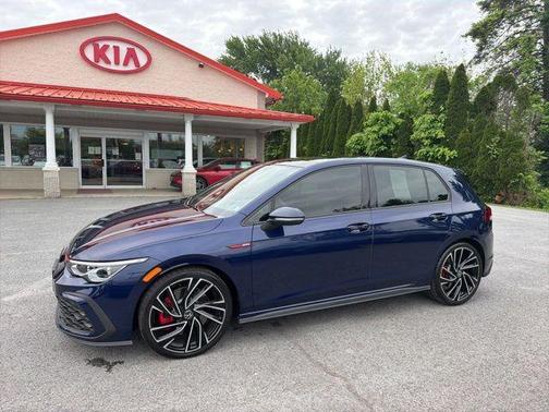Atlantic Blue 2024 Volkswagen Golf GTI 2.0T Autobahn