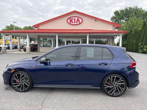 Atlantic Blue 2024 Volkswagen Golf GTI 2.0T Autobahn