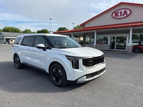 Snow White Pearl 2026 Kia Carnival Hybrid LXS