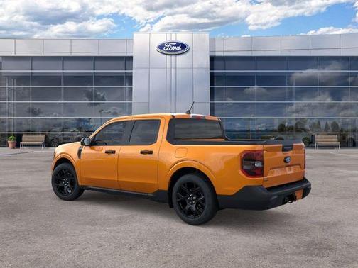 Orange Fury 2026 Ford Maverick XLT