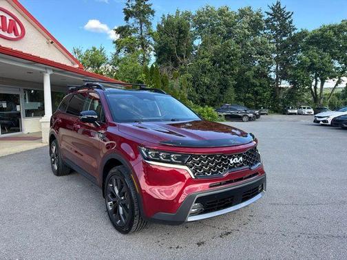 Passion Red Tintcoat 2022 Kia Sorento SX Prestige