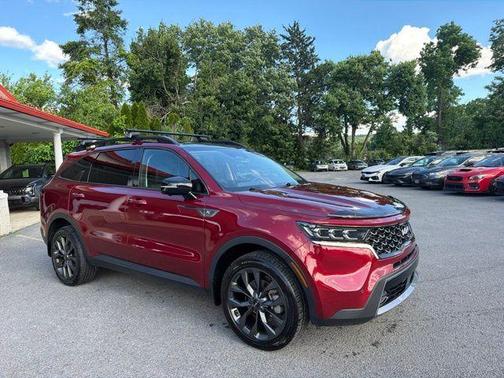 Passion Red Tintcoat 2022 Kia Sorento SX Prestige