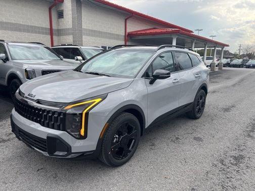 Wolf Gray 2026 Kia Sportage Hybrid X-Line
