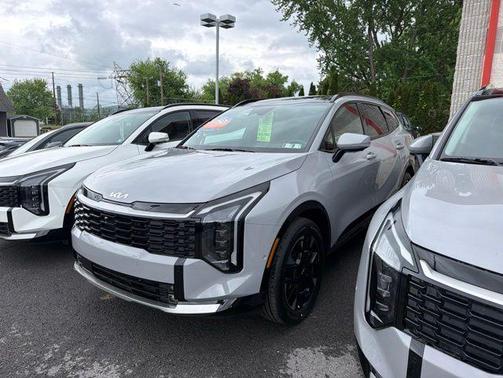 Wolf Gray 2026 Kia Sportage Hybrid SX-Prestige