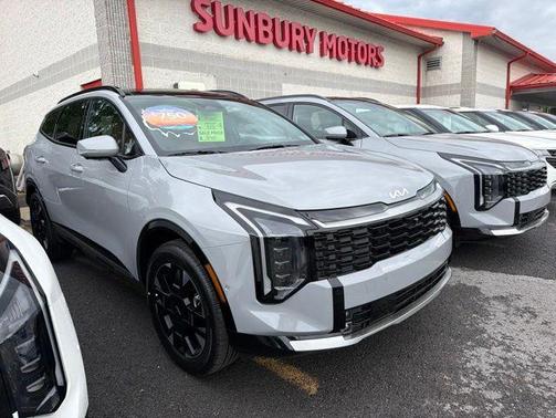 Wolf Gray 2026 Kia Sportage Hybrid SX-Prestige
