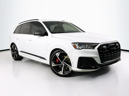 Glacier White Metallic 2023 Audi SQ7 4.0T Premium Plus