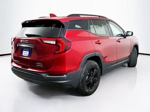 Volcanic Red 2024 GMC Terrain AT4