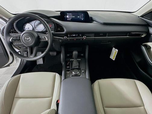 Snowflake White Pearl 2026 Mazda Mazda3 FWD w/Preferred Package