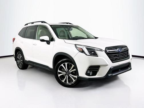 Crystal White Pearl 2022 Subaru Forester Limited