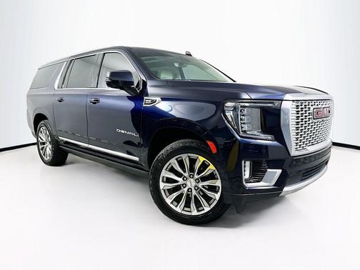 Midnight Blue Metallic 2021 GMC Yukon XL Denali