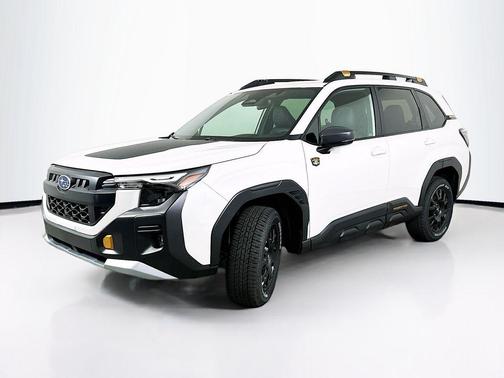 Crystal White Pearl 2026 Subaru Forester Wilderness