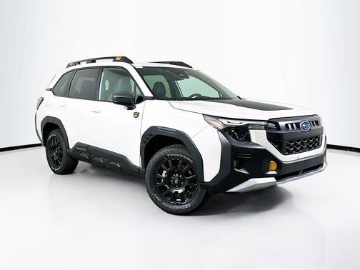 Crystal White Pearl 2026 Subaru Forester Wilderness