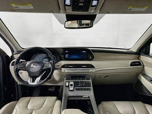 Burgundy 2021 Hyundai PALISADE Limited