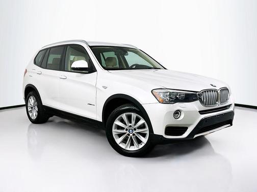 White Metallic 2017 BMW X3 xDrive28i