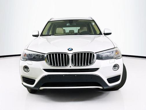 White Metallic 2017 BMW X3 xDrive28i