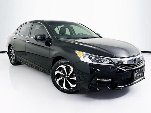 Black 2016 Honda Accord EX-L