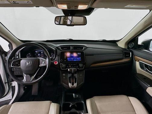 White Diamond Pearl 2018 Honda CR-V EX-L