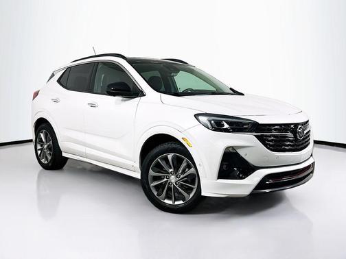 White Frost Tri-Coat 2020 Buick Encore GX Essence