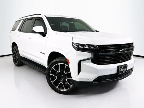 Summit White 2022 Chevrolet Tahoe RST