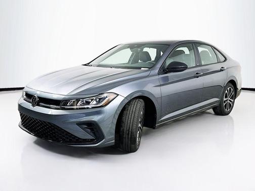 Platinum Gray Metallic 2026 Volkswagen Jetta 1.5T Sport