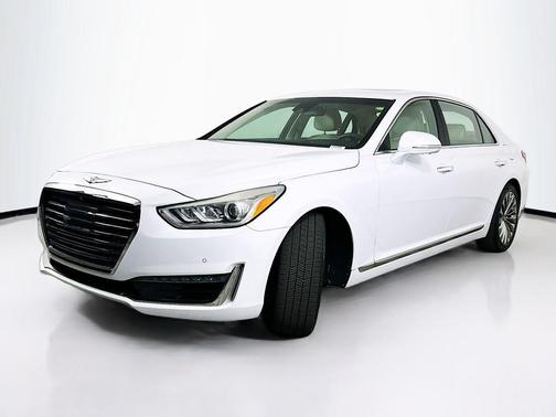 White 2019 Genesis G90 3.3T Premium