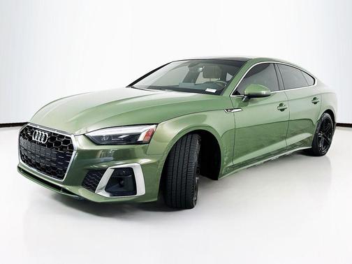 District Green Metallic 2021 Audi A5 Sportback 45 S line quattro Premium