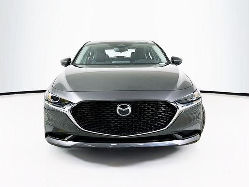 Machine Gray Metallic 2026 Mazda Mazda3 FWD w/Preferred Package