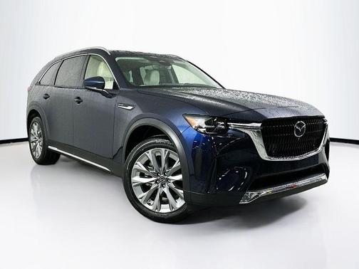 Deep Crystal Blue Mica 2026 Mazda CX-90 Premium Plus