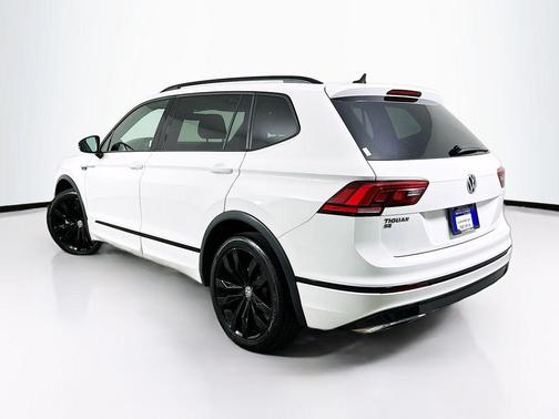 Pure White 2020 Volkswagen Tiguan 2.0T SE R-Line Black