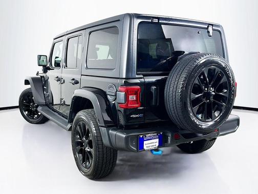 Black Clearcoat 2023 Jeep Wrangler 4xe Sahara