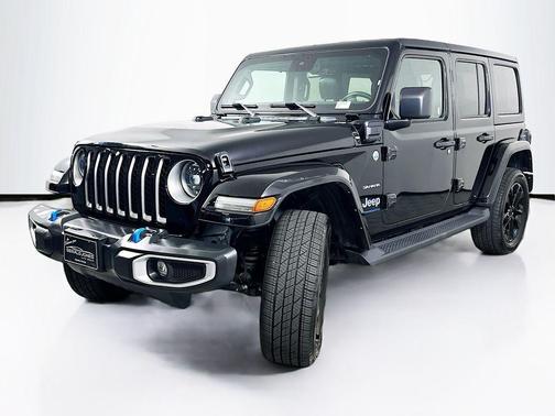 Black Clearcoat 2023 Jeep Wrangler 4xe Sahara
